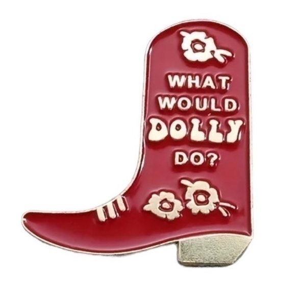 Jewelry - What would Dolly do pin